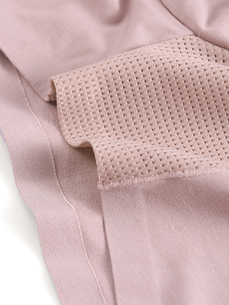 2 Pack Men's Breathable Seamless Modal Trunks | dmunderwear detail image 19