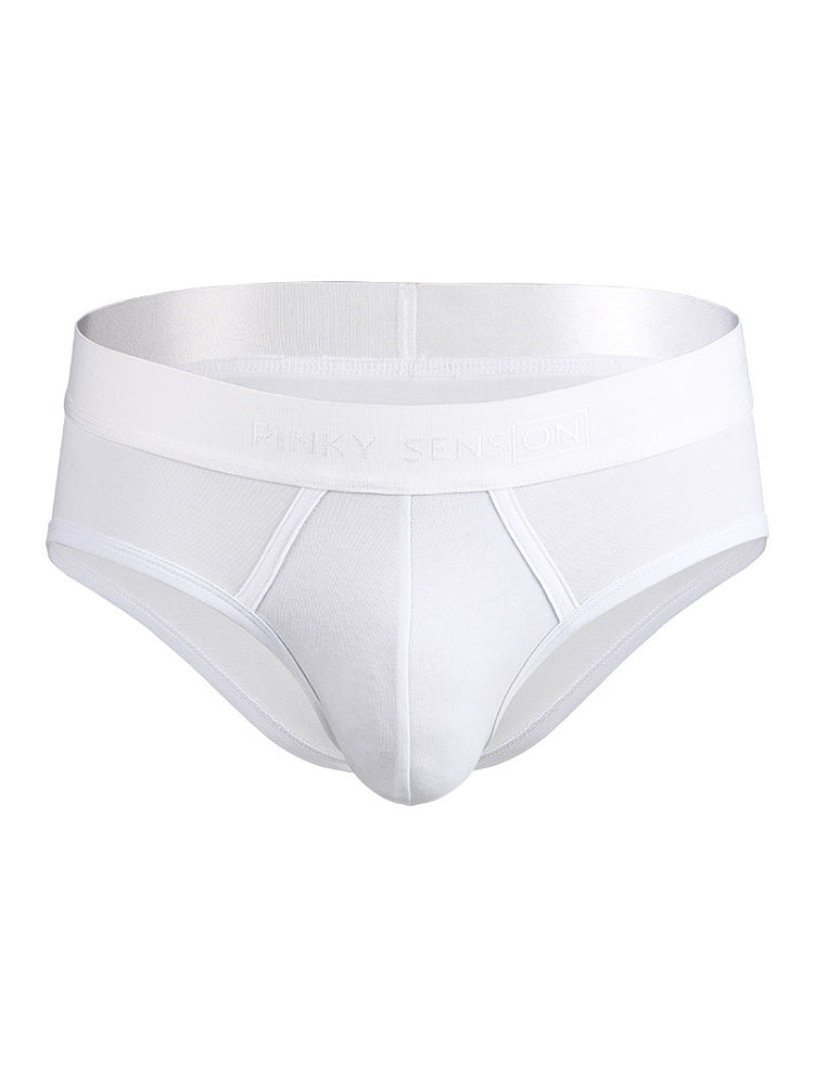 2 Pack Men's Lightweight Cotton Pouch Briefs | dmunderwear detail image 10