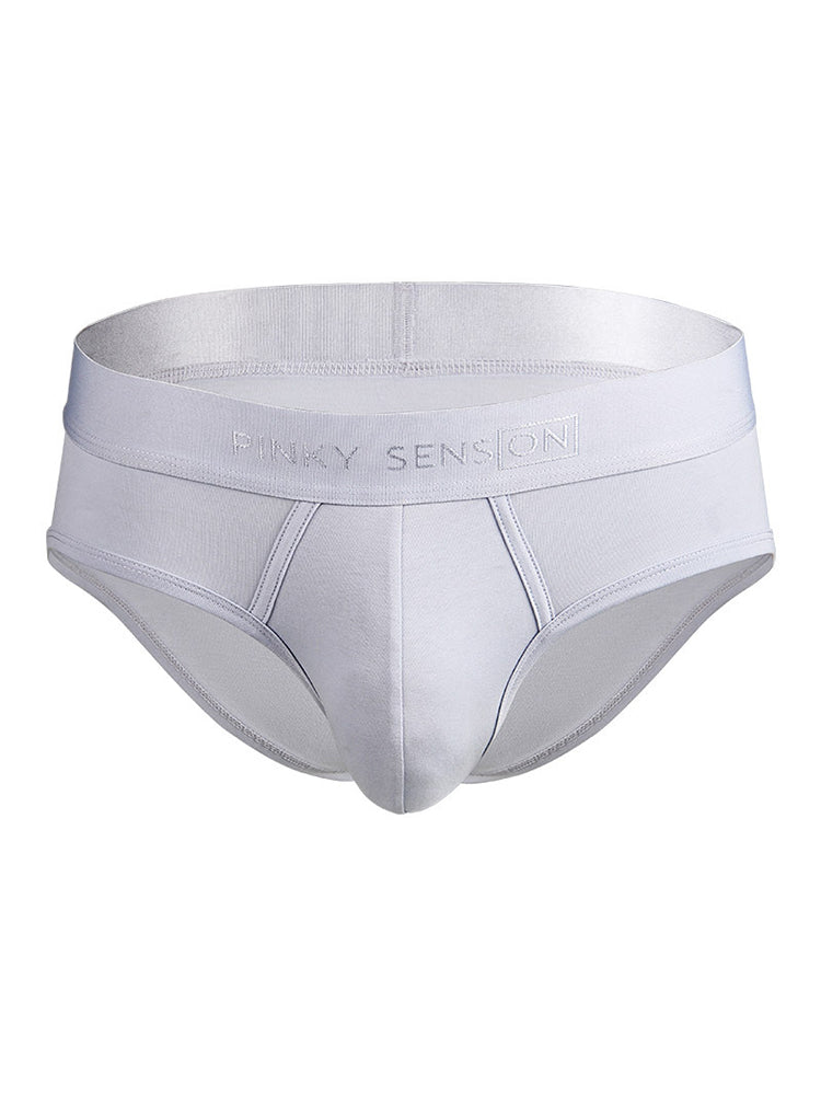 2 Pack Men's Lightweight Cotton Pouch Briefs | dmunderwear detail image 12