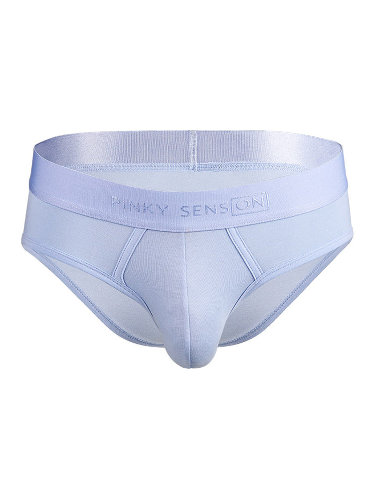 2 Pack Men's Lightweight Cotton Pouch Briefs | dmunderwear detail image 13