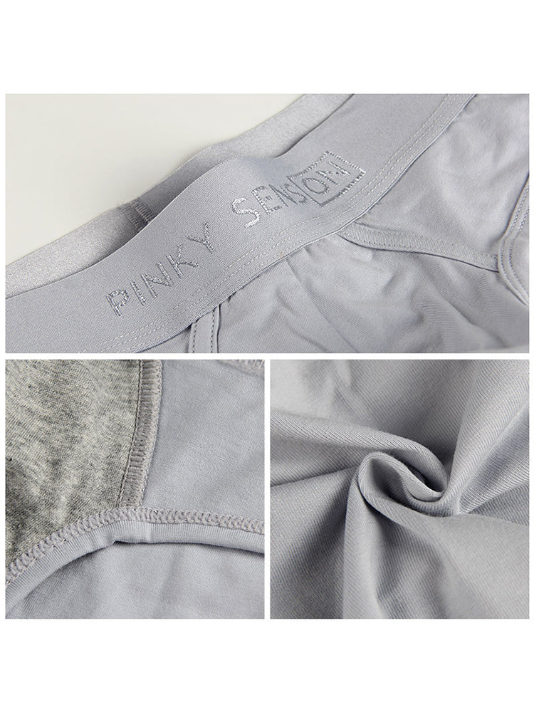2 Pack Men's Lightweight Cotton Pouch Briefs | dmunderwear detail image 3