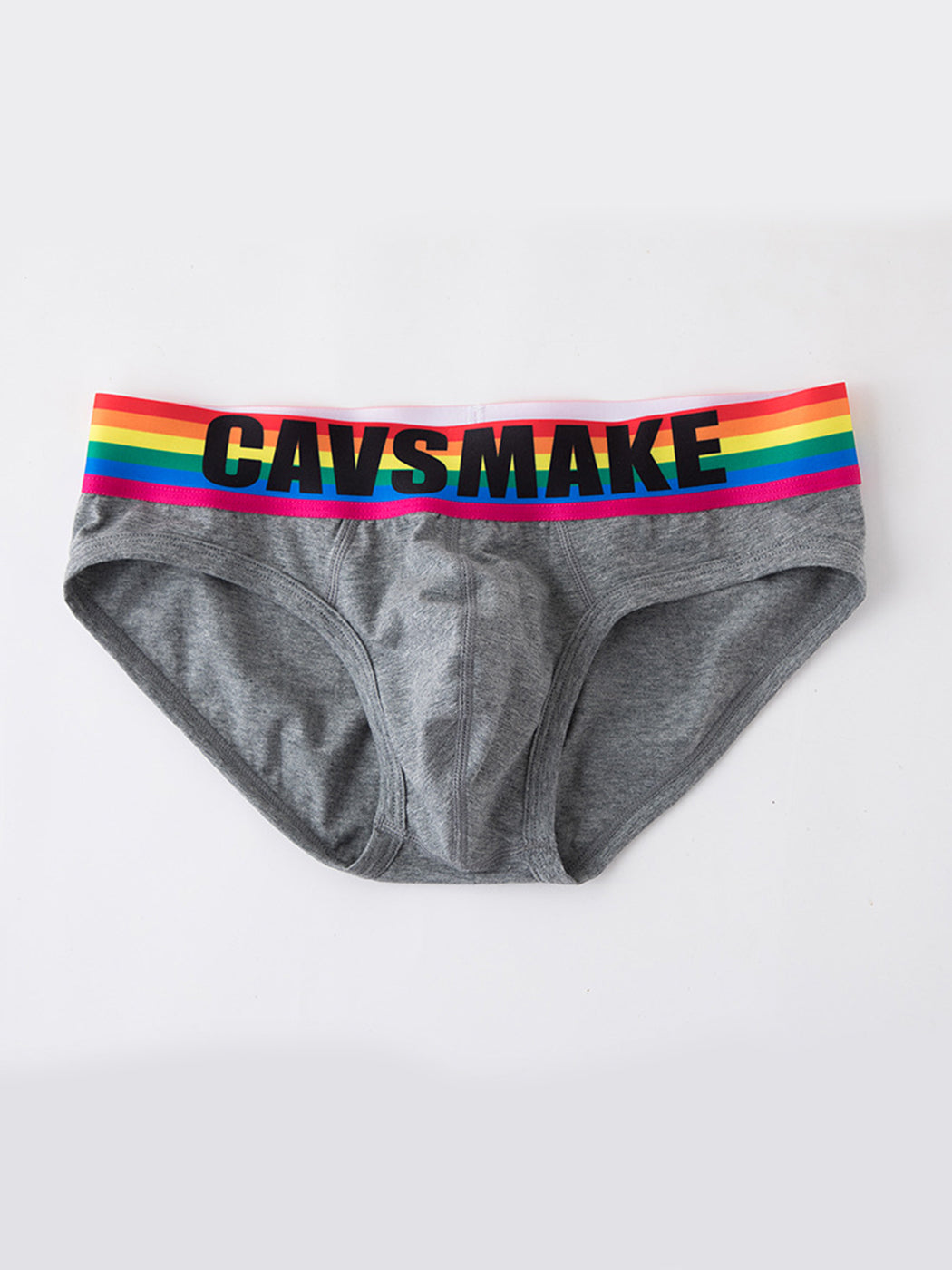 2 Pack Men's Rainbow Comfy Cotton Underwear | dmunderwear detail image 10