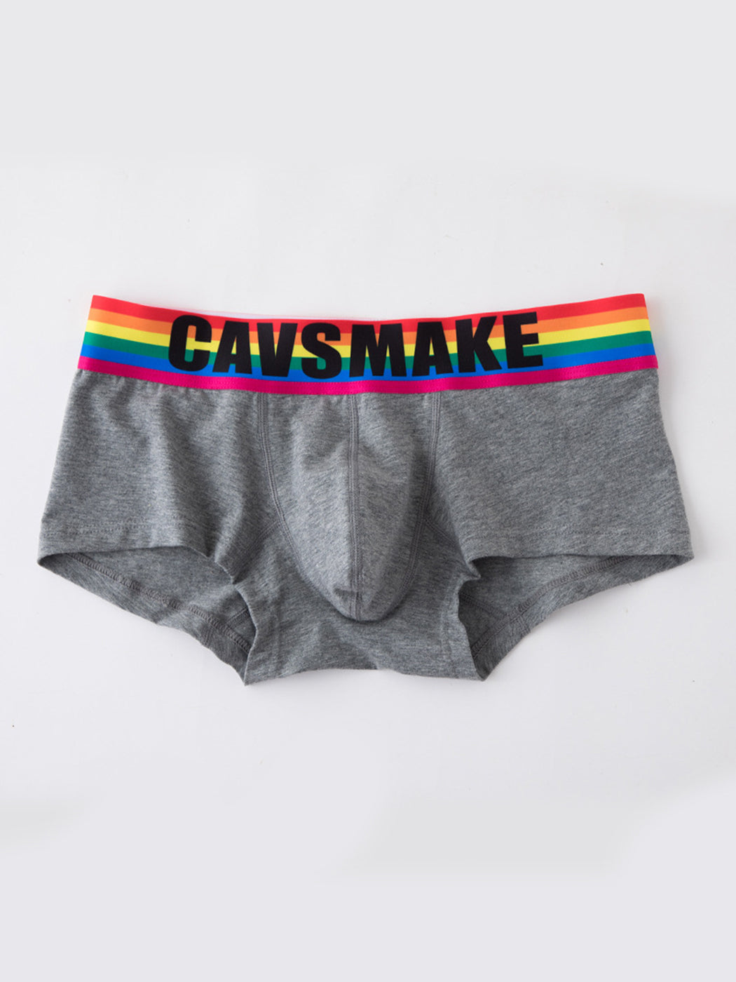 2 Pack Men's Rainbow Comfy Cotton Underwear | dmunderwear detail image 11