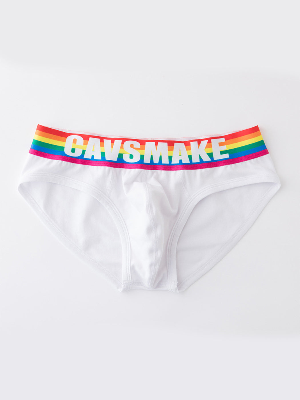 2 Pack Men's Rainbow Comfy Cotton Underwear | dmunderwear detail image 12