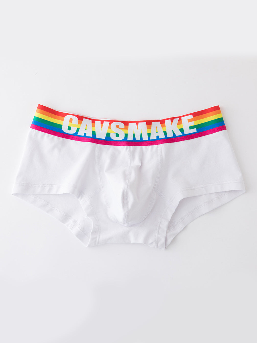 2 Pack Men's Rainbow Comfy Cotton Underwear | dmunderwear detail image 13