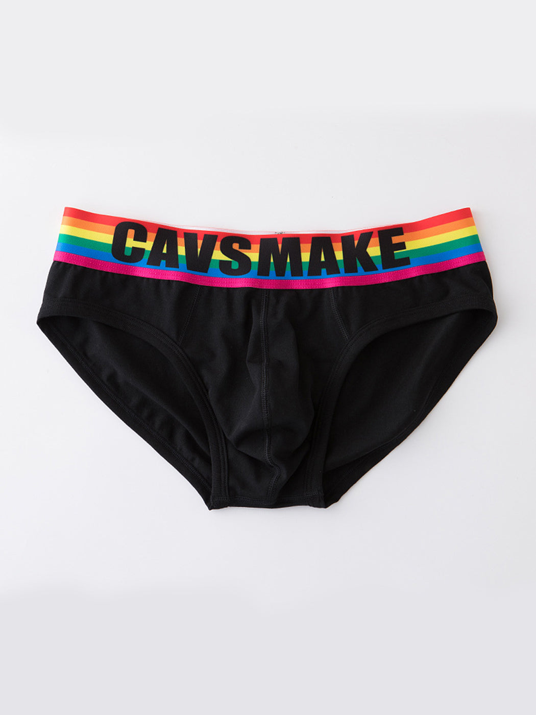 2 Pack Men's Rainbow Comfy Cotton Underwear | dmunderwear detail image 15