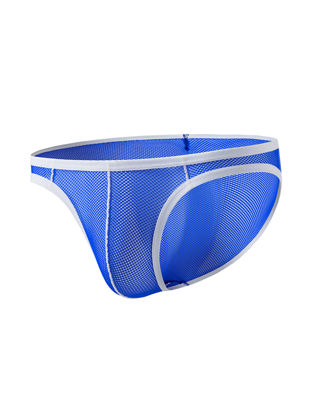 2 Pack Men's See-through Mesh Bikini | dmunderwear detail image 10