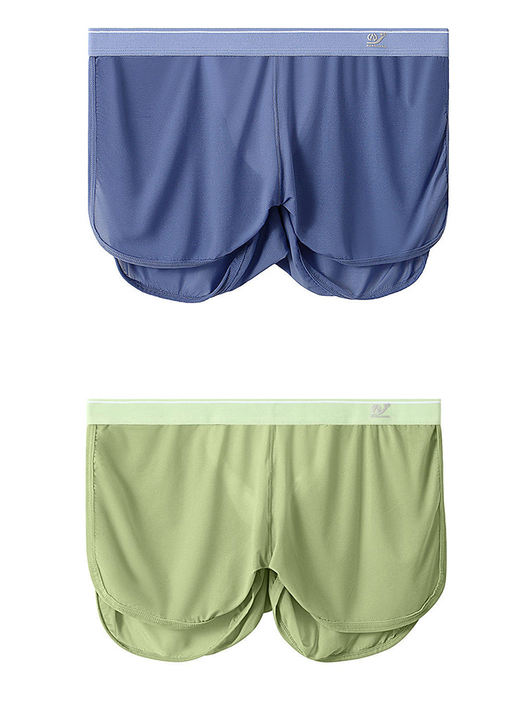 2 Pack Men's Separate Support Pouch Boxers | dmunderwear detail image 17