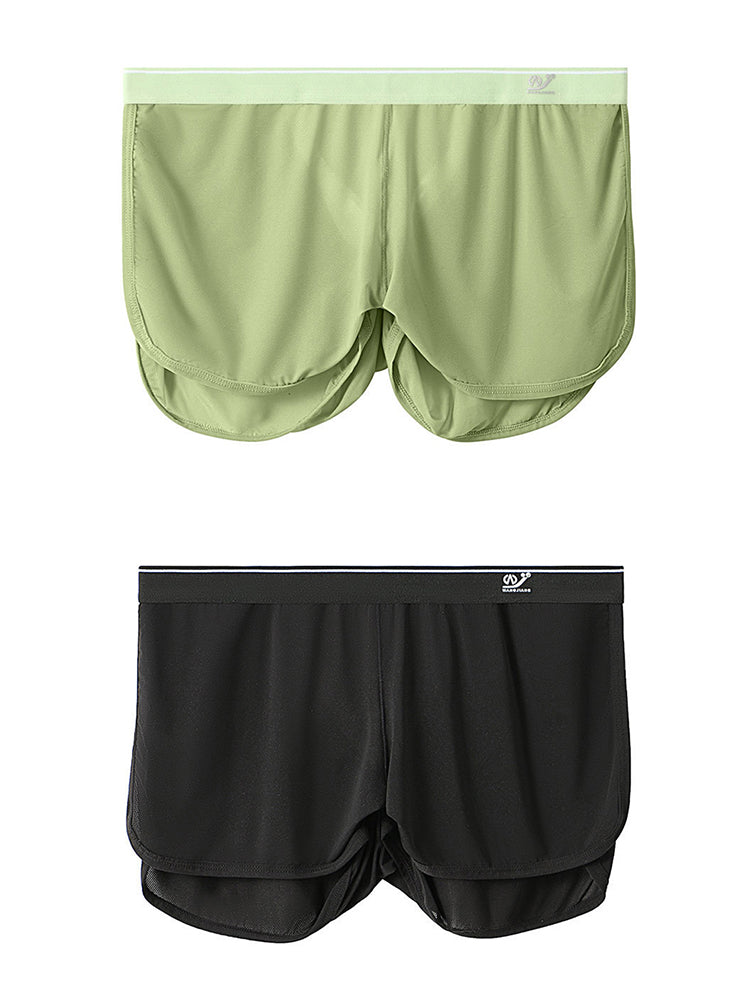 2 Pack Men's Separate Support Pouch Boxers | dmunderwear detail image 19