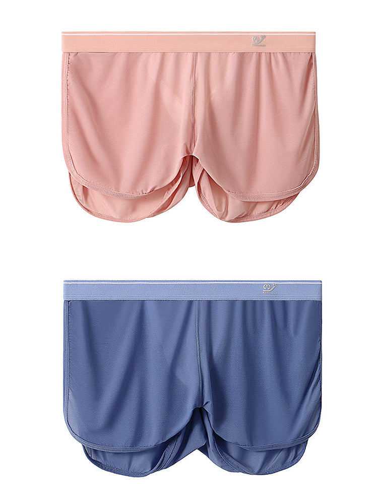 2 Pack Men's Separate Support Pouch Boxers | dmunderwear detail image 20