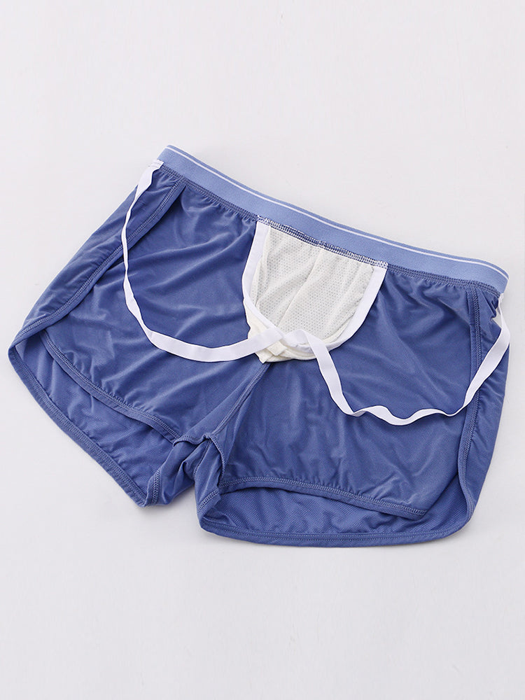 2 Pack Men's Separate Support Pouch Boxers | dmunderwear detail image 7
