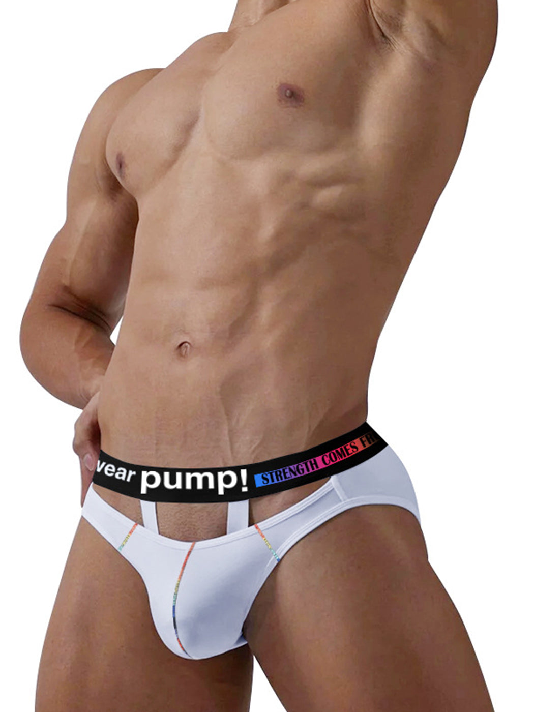 2 Pack Men's Sexy Low-rise Garter Briefs | dmunderwear