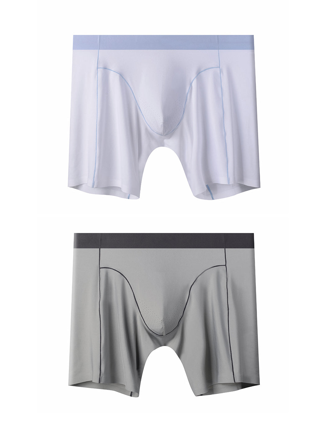 2 Pack Men's Sport Chafe Proof Boxer Briefs | dmunderwear detail image 10