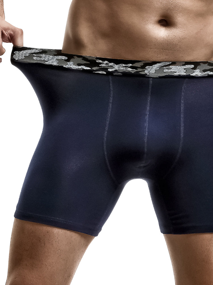 2 Pack Men's U Convex Large Support Pouch Boxers Briefs | dmunderwear detail image 14
