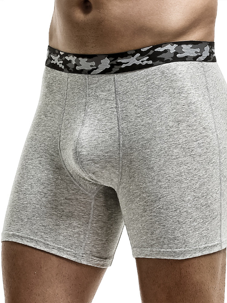 2 Pack Men's U Convex Large Support Pouch Boxers Briefs | dmunderwear detail image 15