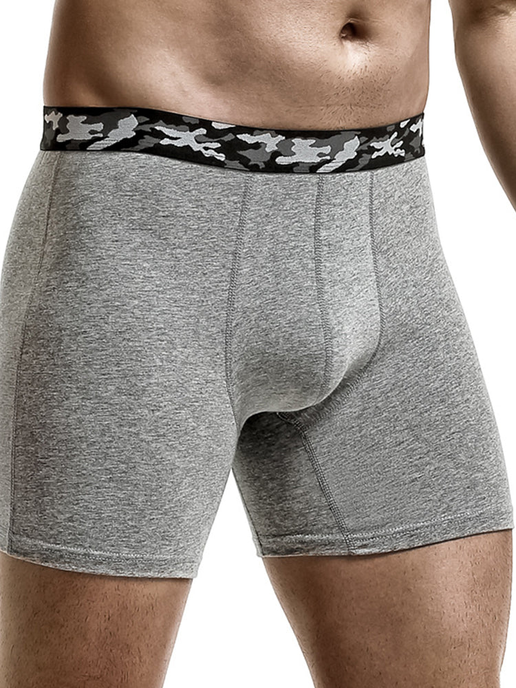 2 Pack Men's U Convex Large Support Pouch Boxers Briefs | dmunderwear detail image 16