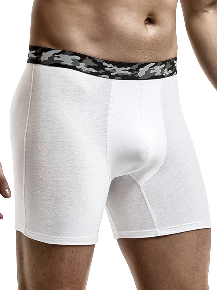 2 Pack Men's U Convex Large Support Pouch Boxers Briefs | dmunderwear detail image 2