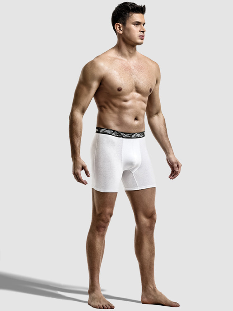 2 Pack Men's U Convex Large Support Pouch Boxers Briefs | dmunderwear detail image 7