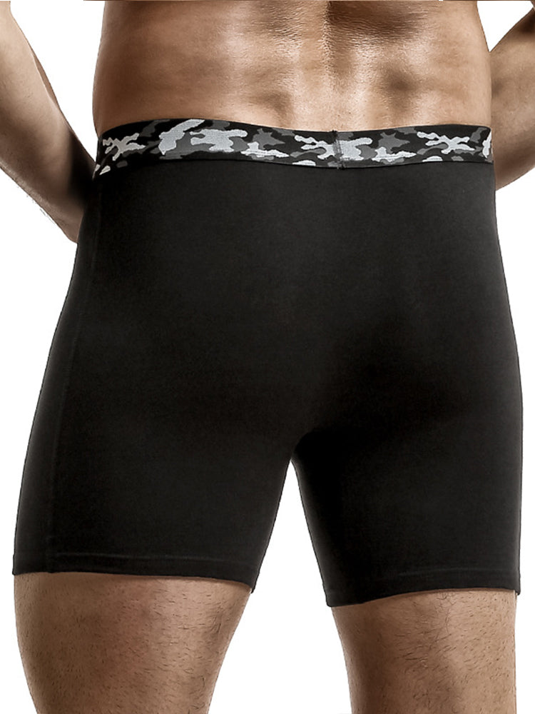 2 Pack Men's U Convex Large Support Pouch Boxers Briefs | dmunderwear detail image 8