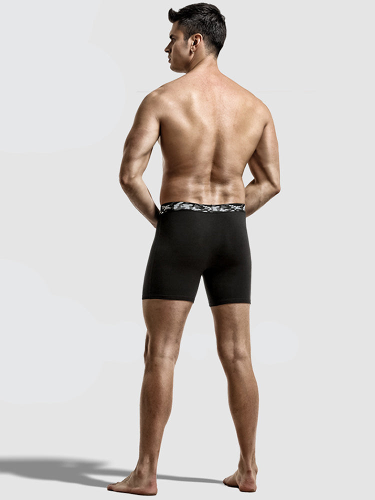 2 Pack Men's U Convex Large Support Pouch Boxers Briefs | dmunderwear detail image 9