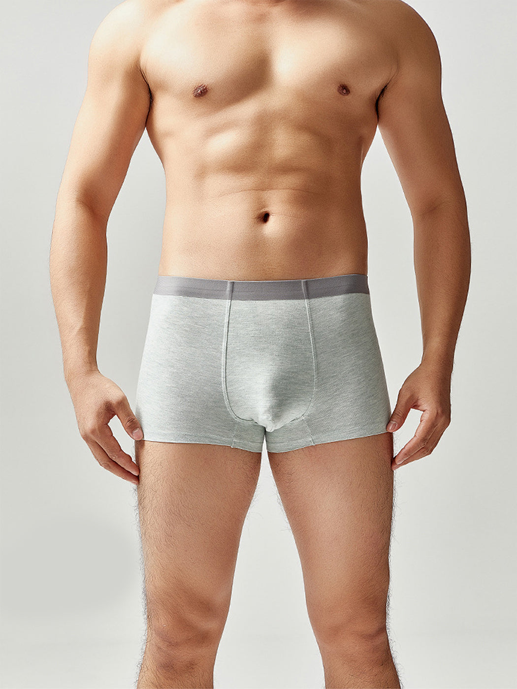 2 Pack Men's U Convex Pouch Trunks | dmunderwear detail image 11