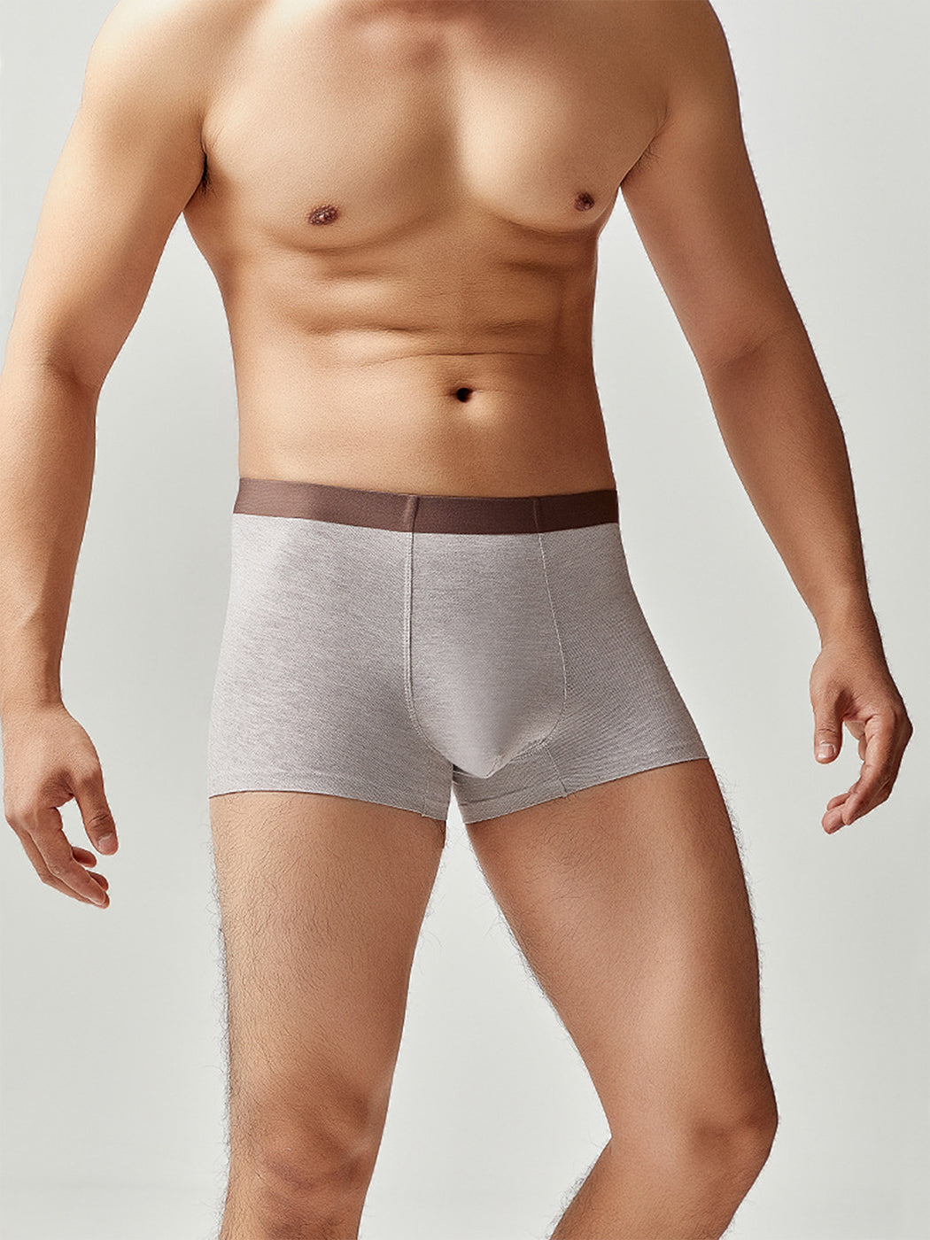 2 Pack Men's U Convex Pouch Trunks | dmunderwear detail image 12