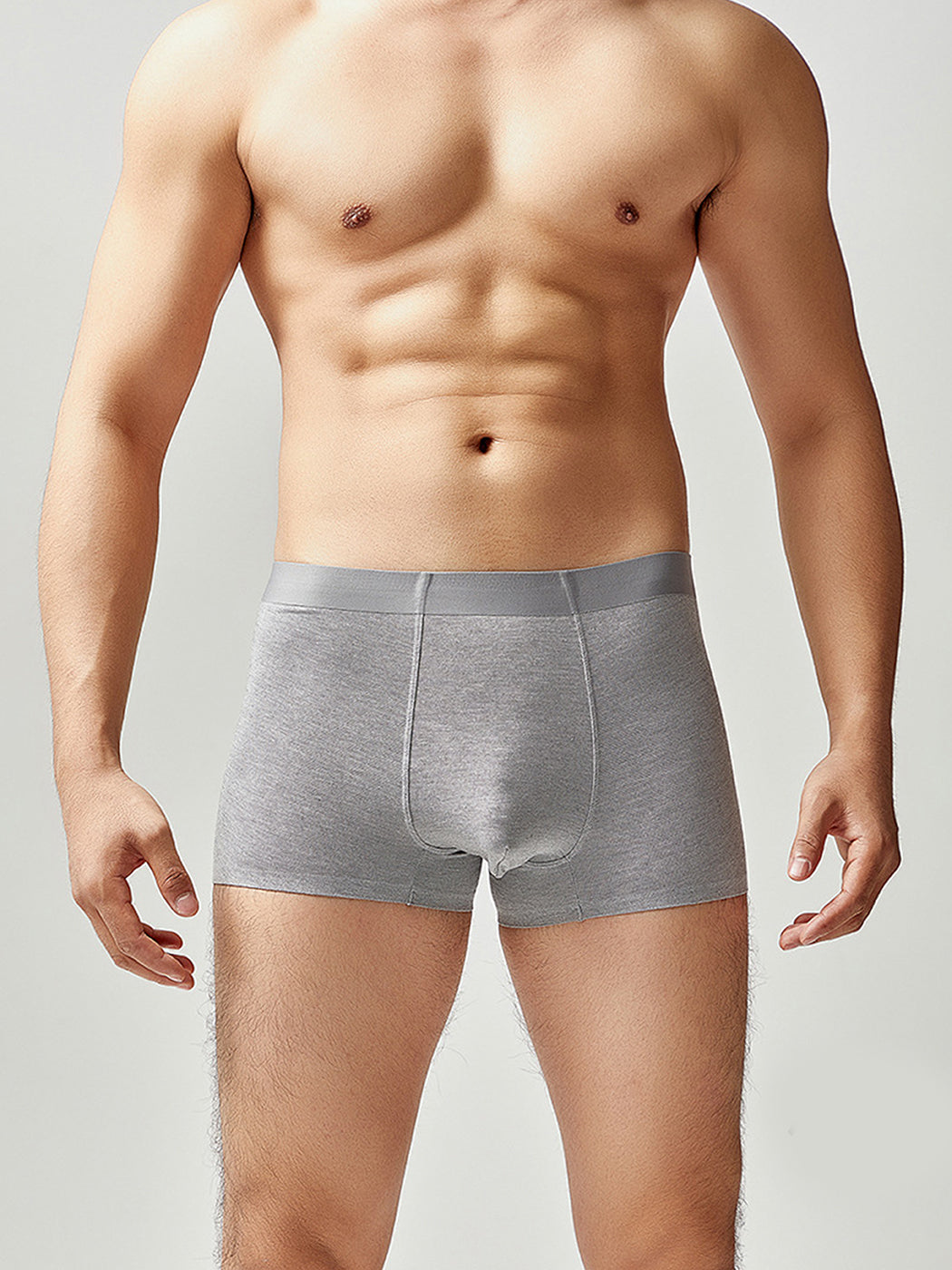 2 Pack Men's U Convex Pouch Trunks | dmunderwear detail image 16