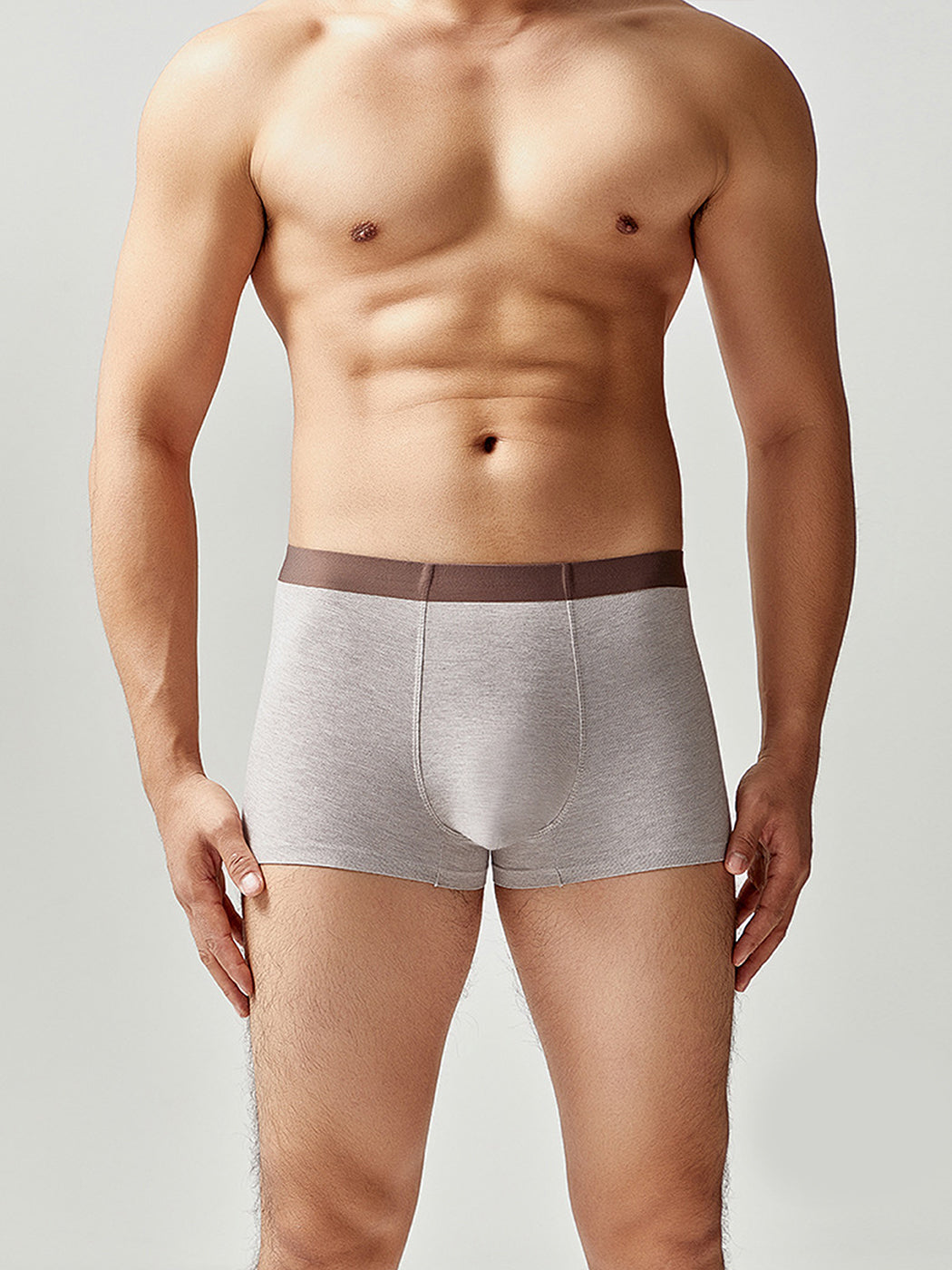 2 Pack Men's U Convex Pouch Trunks | dmunderwear detail image 17