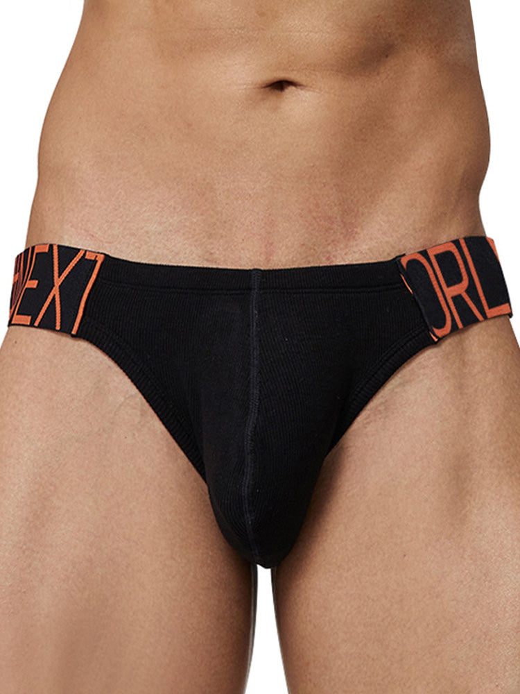 2 Pack Men's Wide Waistband Big Pouch Briefs | dmunderwear detail image 10