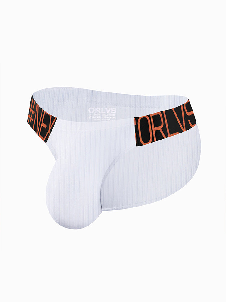 2 Pack Men's Wide Waistband Big Pouch Briefs | dmunderwear detail image 11