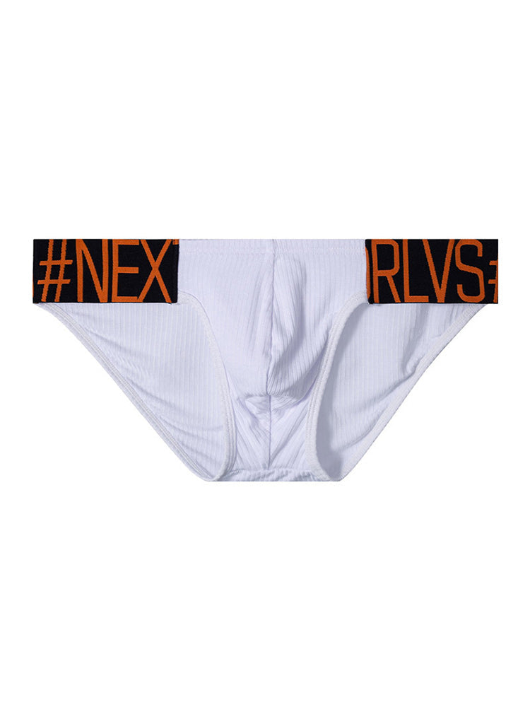2 Pack Men's Wide Waistband Big Pouch Briefs | dmunderwear detail image 19