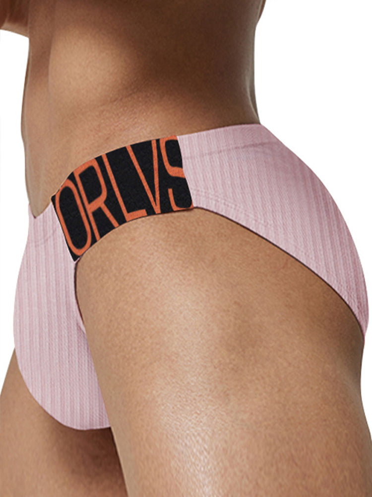 2 Pack Men's Wide Waistband Big Pouch Briefs | dmunderwear detail image 4