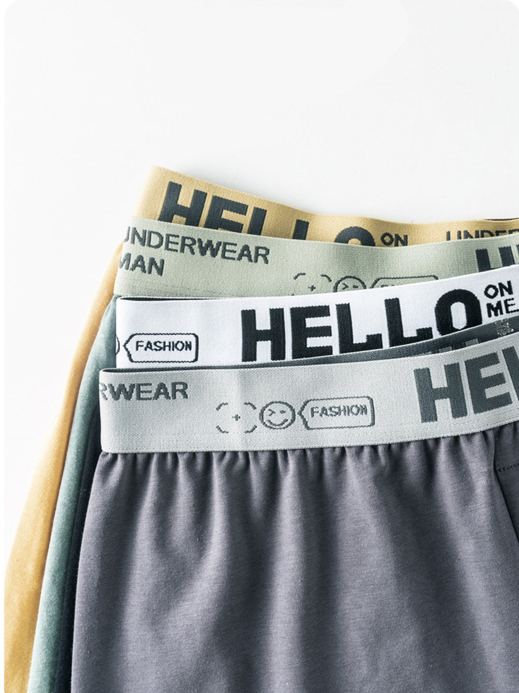 2 Pack Men's Woven Cotton Boxer Shorts With Button Fly | dmunderwear detail image 11