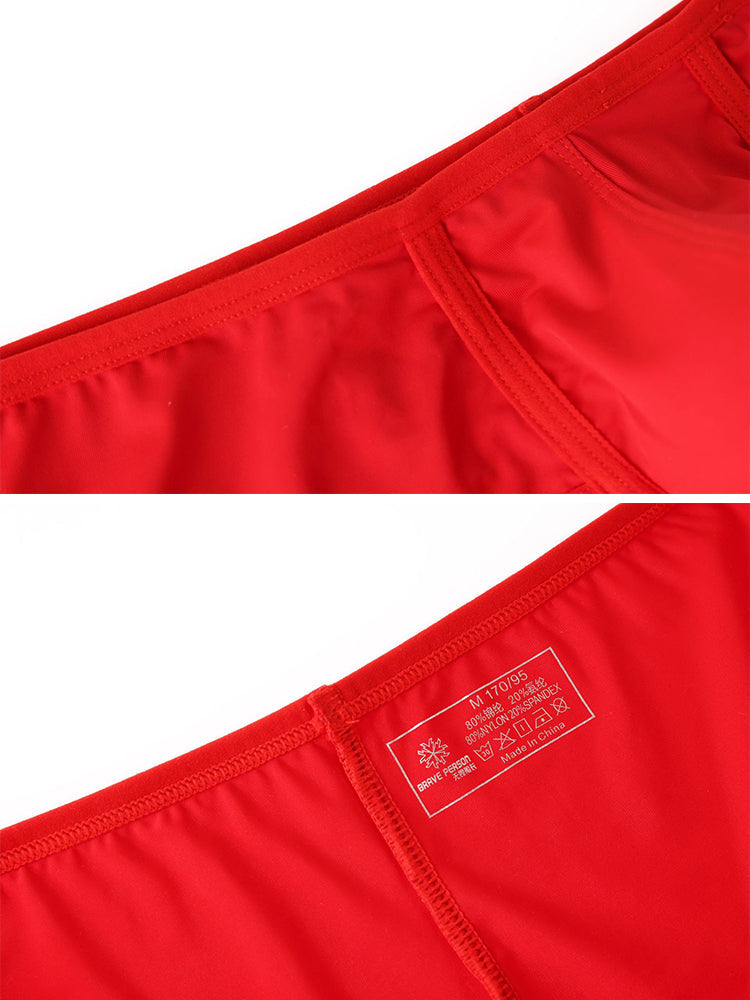 2 Pack Men's 3D Pouch Low-Rise Slim-Fit Trunks | dmunderwear detail image 13