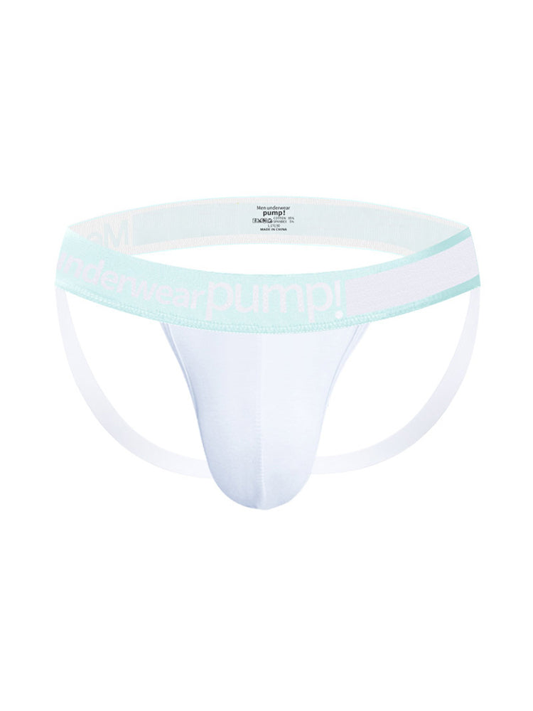 2 Pack Men's 3D Pouch Open-Back Jockstraps | dmunderwear detail image 17
