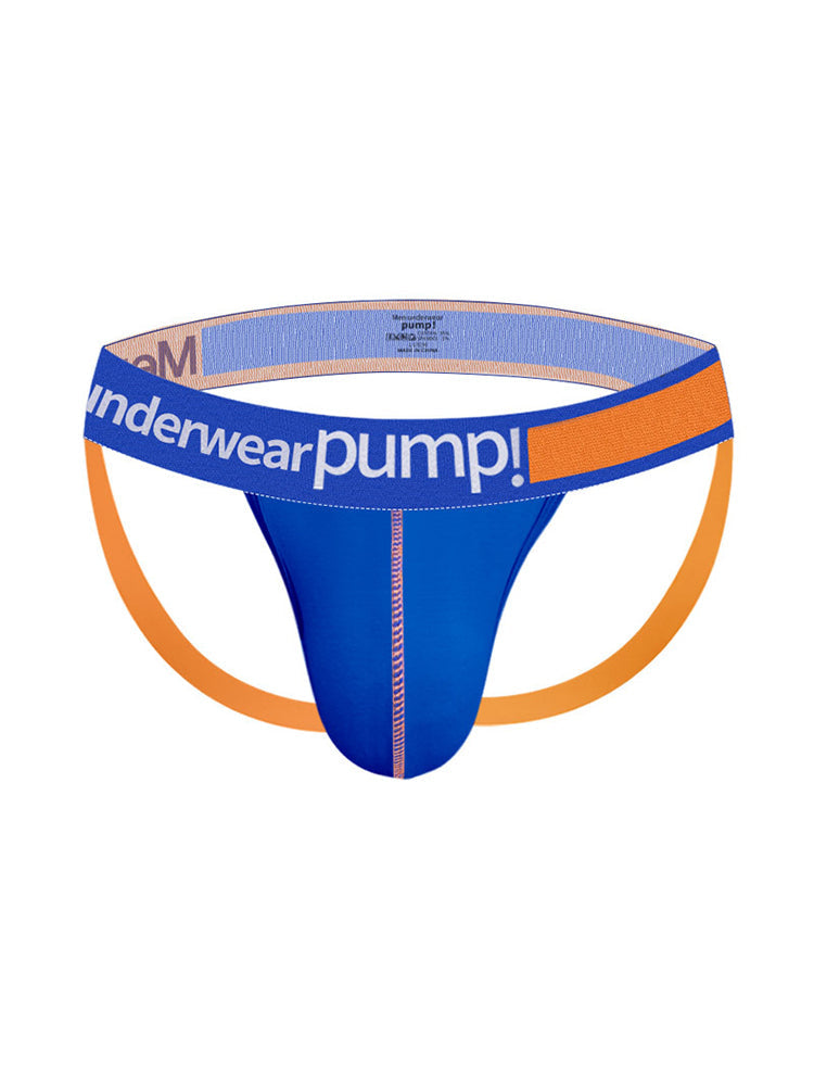 2 Pack Men's 3D Pouch Open-Back Jockstraps | dmunderwear detail image 18