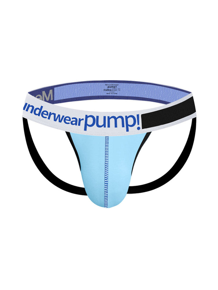 2 Pack Men's 3D Pouch Open-Back Jockstraps | dmunderwear detail image 19