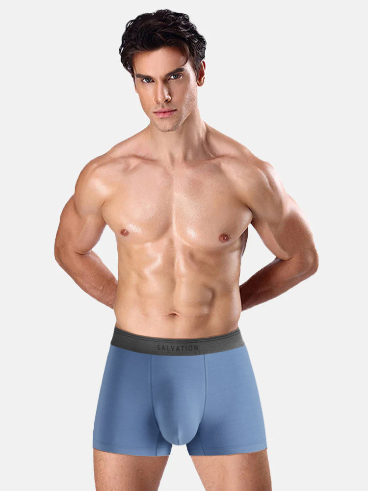 2 Pack Men's Anti-Bacterial Modal Trunks | dmunderwear