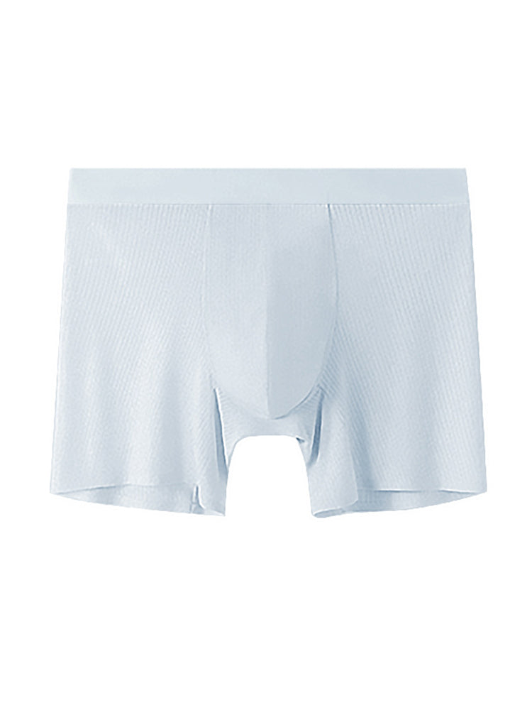 2 Pack Men's Anti-Chafing Mid-Rise Breathable Soft Boxer Briefs | dmunderwear detail image 17