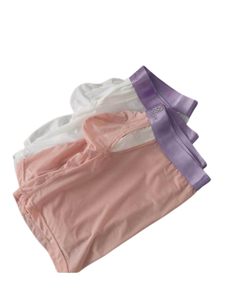 2 Pack Men's Anti-Chafing Side Vent & Separate Pouch Midway Briefs | dmunderwear detail image 10