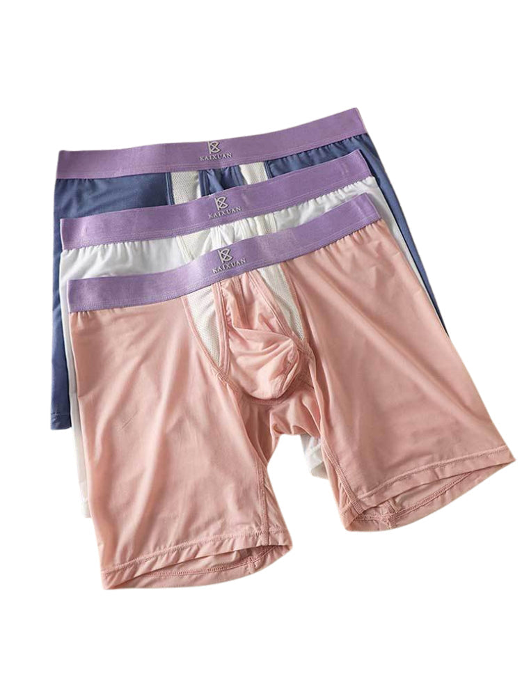 2 Pack Men's Anti-Chafing Side Vent & Separate Pouch Midway Briefs | dmunderwear detail image 15
