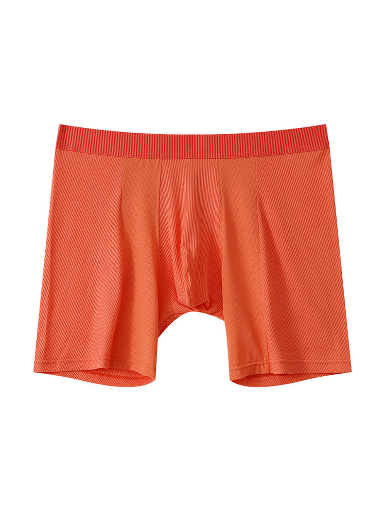 2 Pack Men's Anti-friction Sports Long Nylon Mesh Briefs | dmunderwear detail image 18