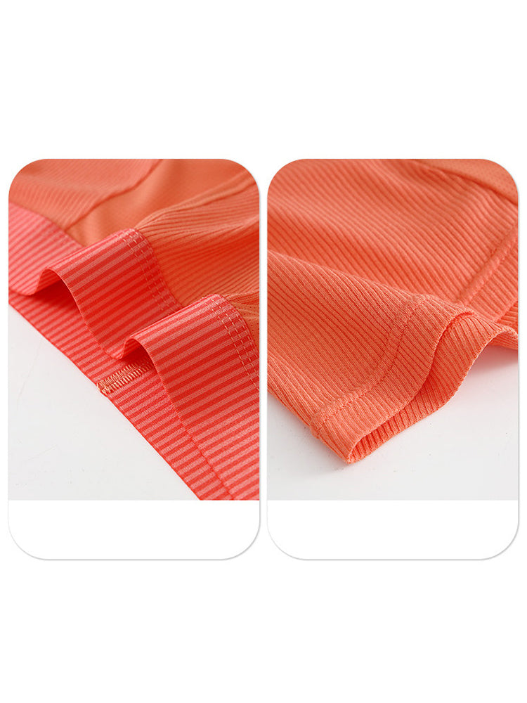 2 Pack Men's Anti-friction Sports Long Nylon Mesh Briefs | dmunderwear detail image 9