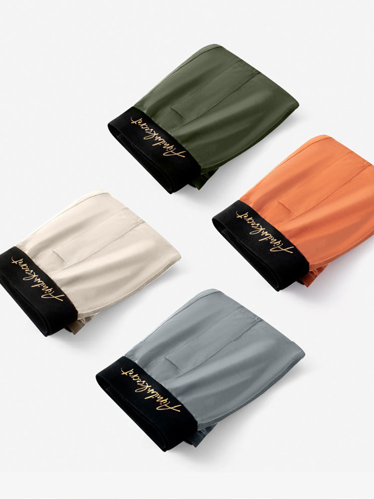 2 Pack Men's Antibacterial Breathable Loose Fit Soft Home Shorts | dmunderwear detail image 17