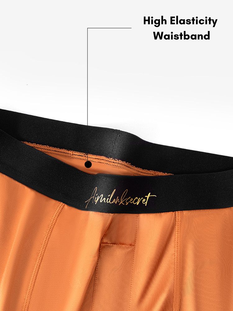2 Pack Men's Antibacterial Breathable Loose Fit Soft Home Shorts | dmunderwear detail image 4