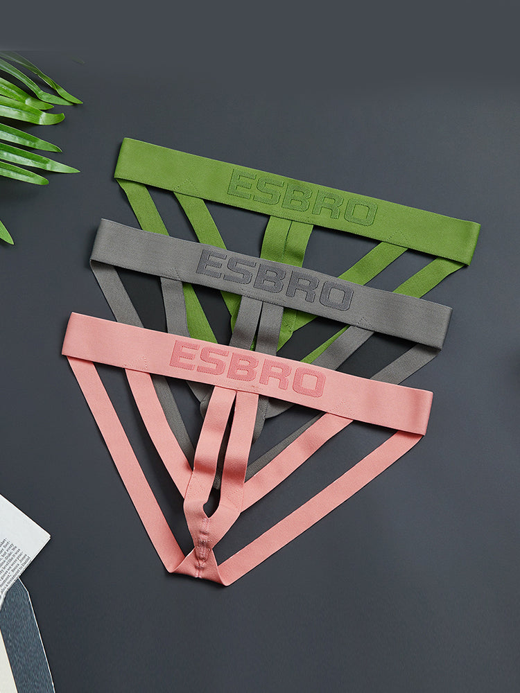 2-pack Men's Bandage Thong | dmunderwear detail image 3