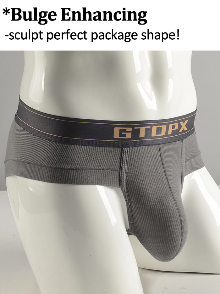 2 Pack Men's Big Support Pouch Modal Briefs | dmunderwear detail image 5