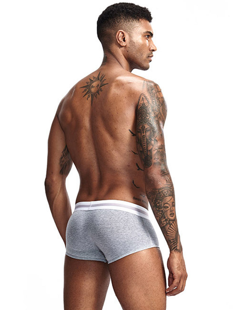 2 Pack Men's Breathable Big Pouch Trunks | dmunderwear detail image 12