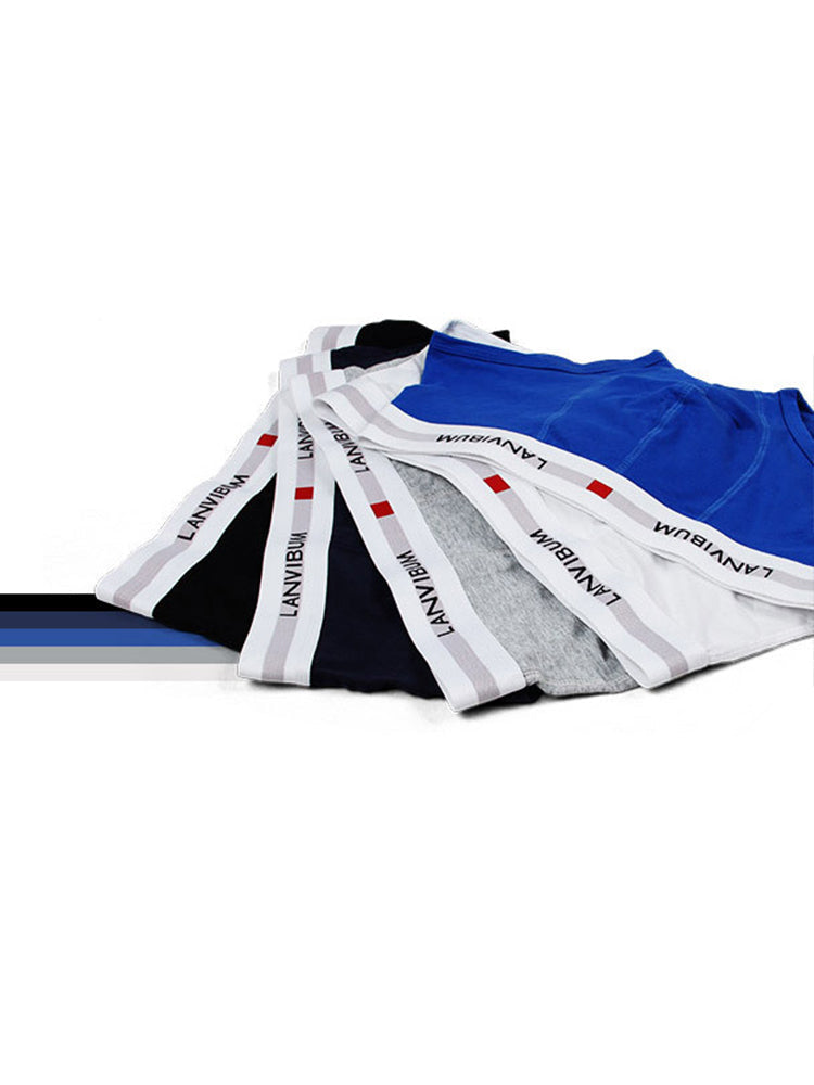 2 Pack Men's Breathable Big Pouch Trunks | dmunderwear detail image 16