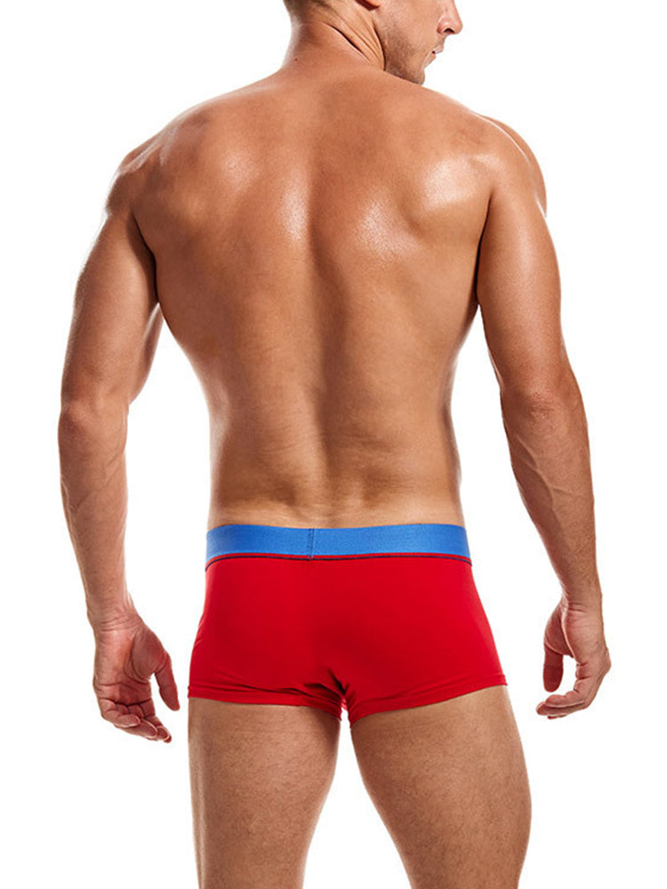 2 Pack Men's Breathable Big Pouch Trunks | dmunderwear detail image 11